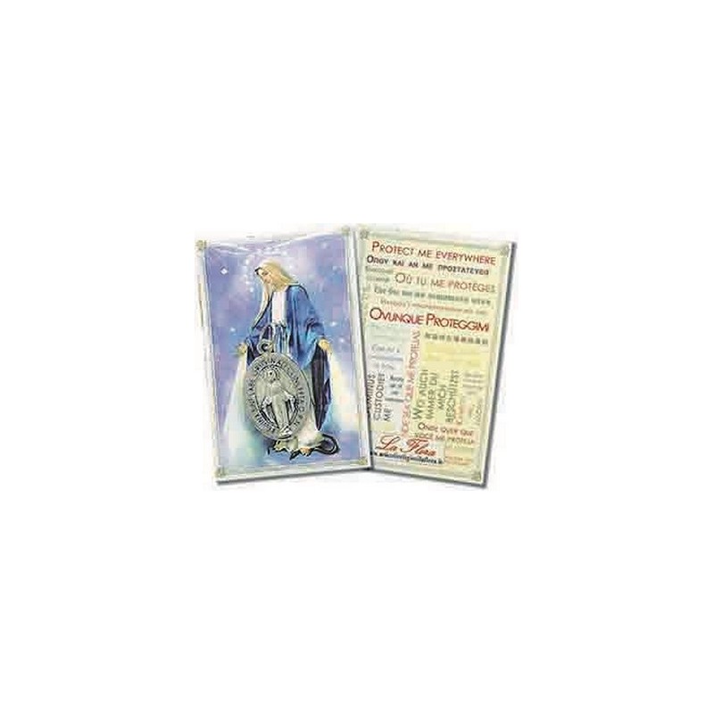 Confezione Medaglia Madonna Miracolosa