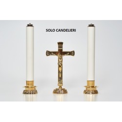 Coppia candelieri completi