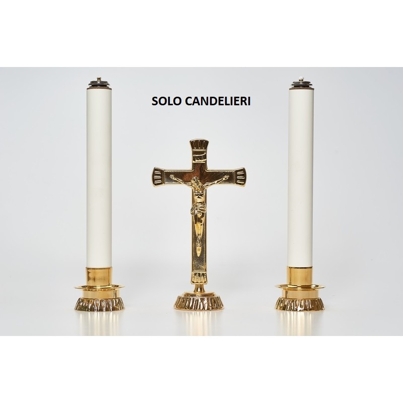 Coppia candelieri completi