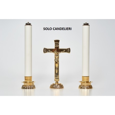 Coppia candelieri completi