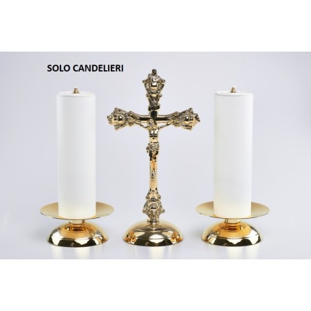 Coppia candelieri completi