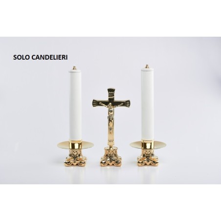 Coppia di candelieri da altare