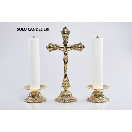 Coppia candelieri in fusione completi