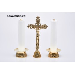 Coppia candelieri in fusione completi