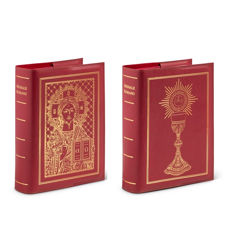 Coprilibro in cuoio rigenerato per la nuova edizione del Messale