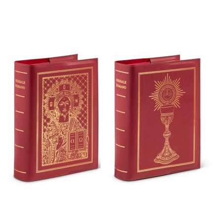 Coprilibro in cuoio rigenerato per la nuova edizione del Messale