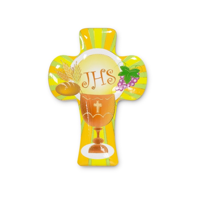 Croce legno comunione da appendere