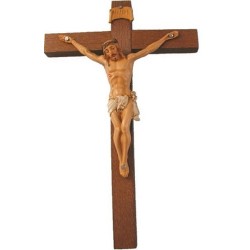Croce legno corpo pvc cm. 30