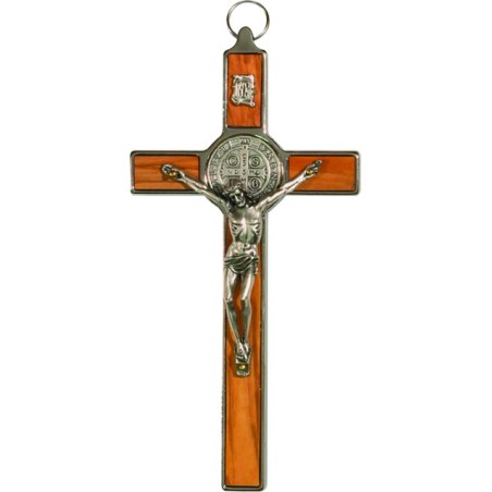 Croce  medaglia San Benedetto da appendere alla parete