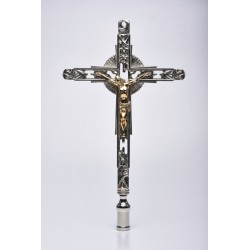 Croce Processione a innesto nikel