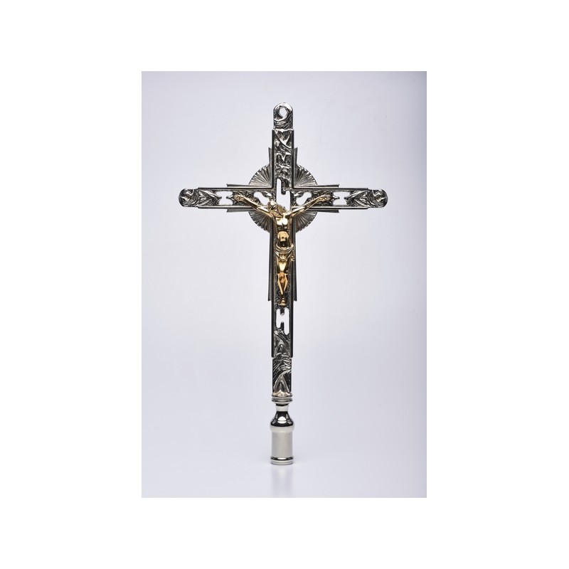Croce Processione a innesto nikel