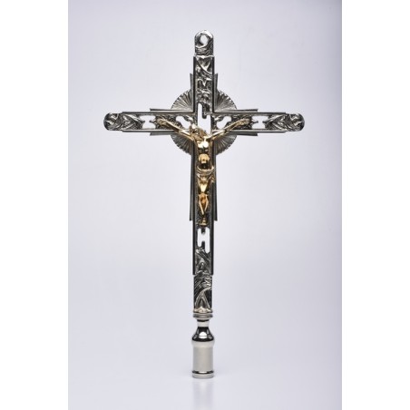 Croce Processione a innesto nikel