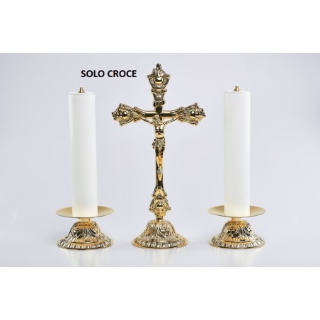 Croce su base tonda alt. cm. 36