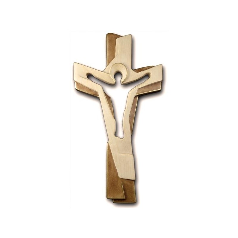 Crocefisso della passione in legno cm. 23