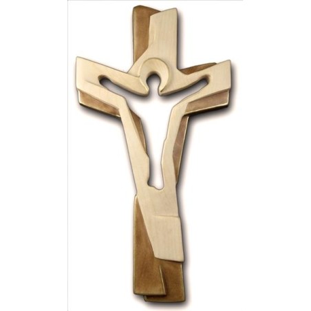 Crocefisso della passione in legno cm. 23