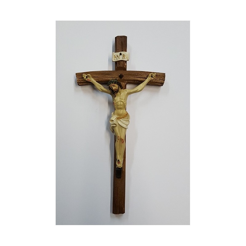 Crocefisso in resina cm. 19