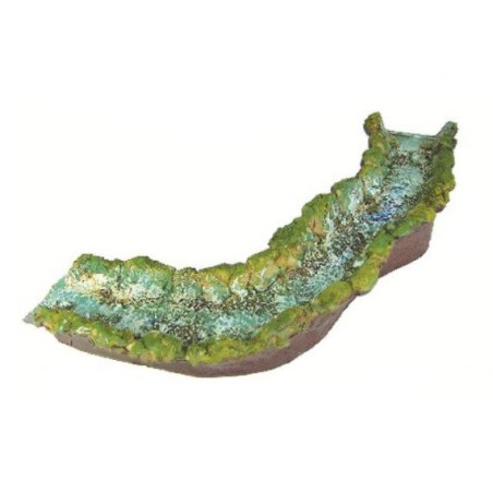 Curva a destra fiume piccolo