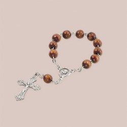 Decina rosario in legno