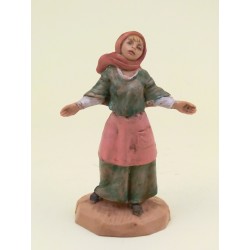 Donna braccia aperte cm. 6,5