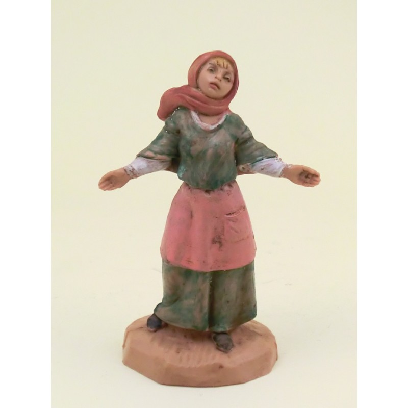 Donna braccia aperte cm. 6,5