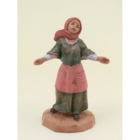 Donna braccia aperte cm. 6,5