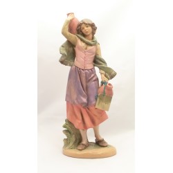 Donna con anfore cm 30