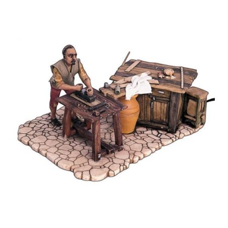 Falegname in movimento cm. 15