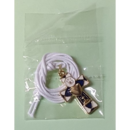 Croce in metallo Comunione cm. 3,5