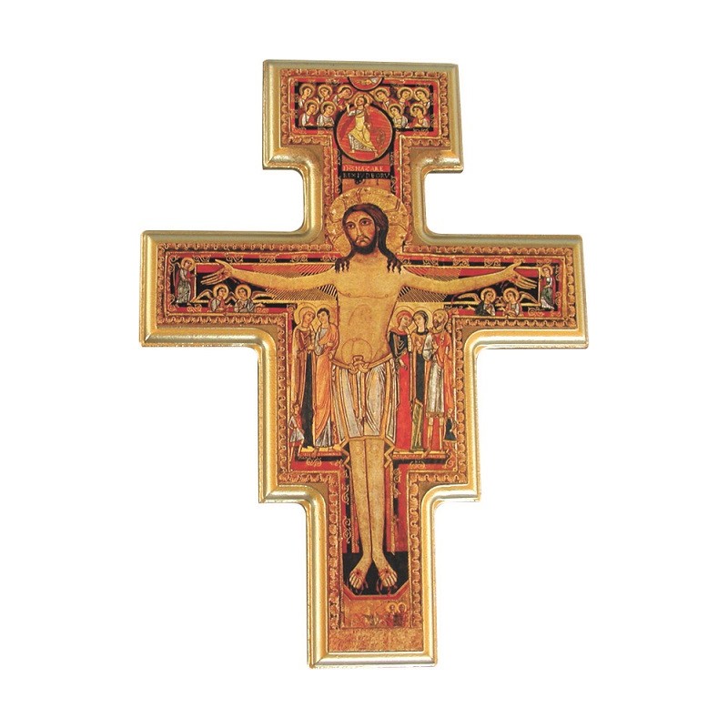 Francescana bordo dorato cm. 40