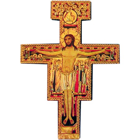 Francescana in legno cm. 8