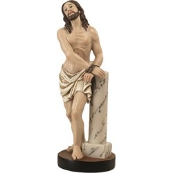 Gesù alla colonna cm. 14
