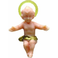 Gesù Bambino carne cm. 4
