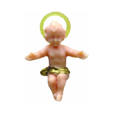Gesù Bambino carne cm. 4