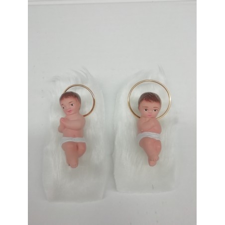 cm. 6 Bambino in gesso