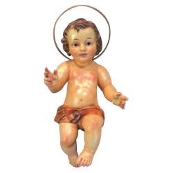 cm. 40 Bambino anticato in gesso