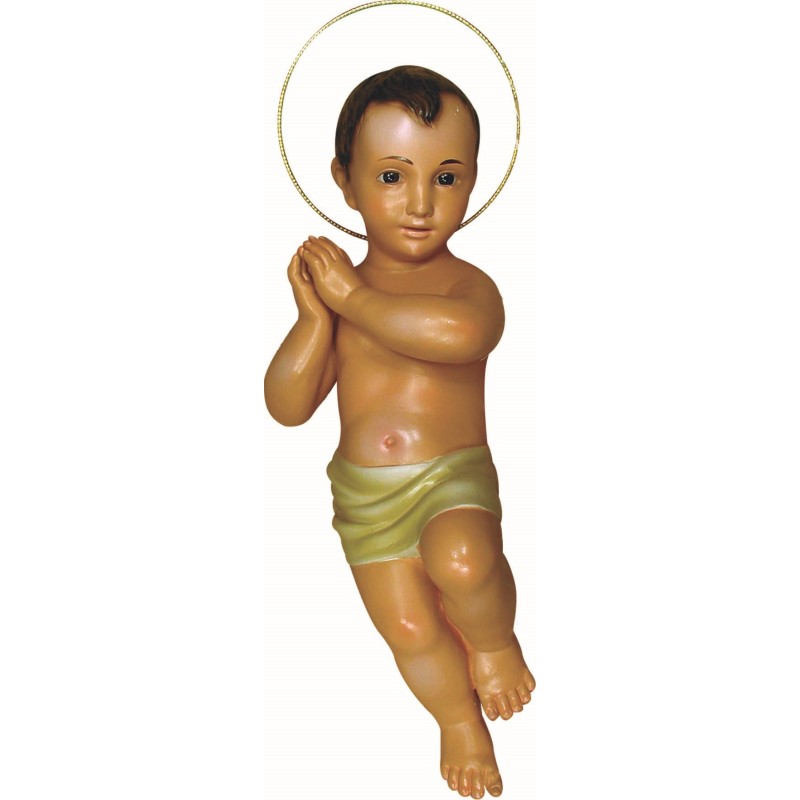 cm. 40 Bambino di Betlemme in gesso