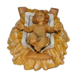 Gesù Bambino per presepio cm. 30