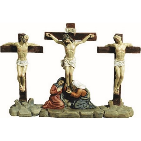 Gesù crocifisso tra i ladri (4 pz)