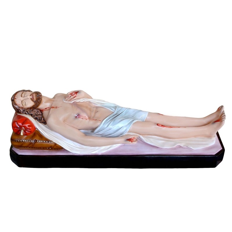 Gesù morto in vetroresina cm. 115