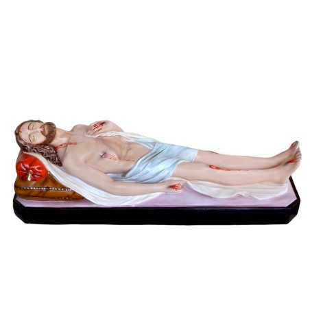 Gesù morto in vetroresina cm. 115