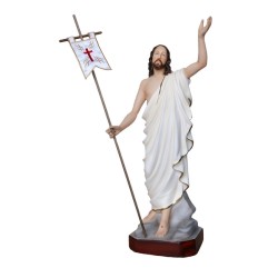 Gesù Risorto in resina cm. 40