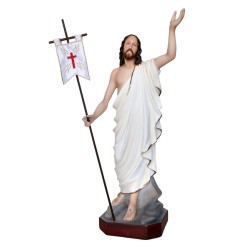 Gesù Risorto in resina cm. 60