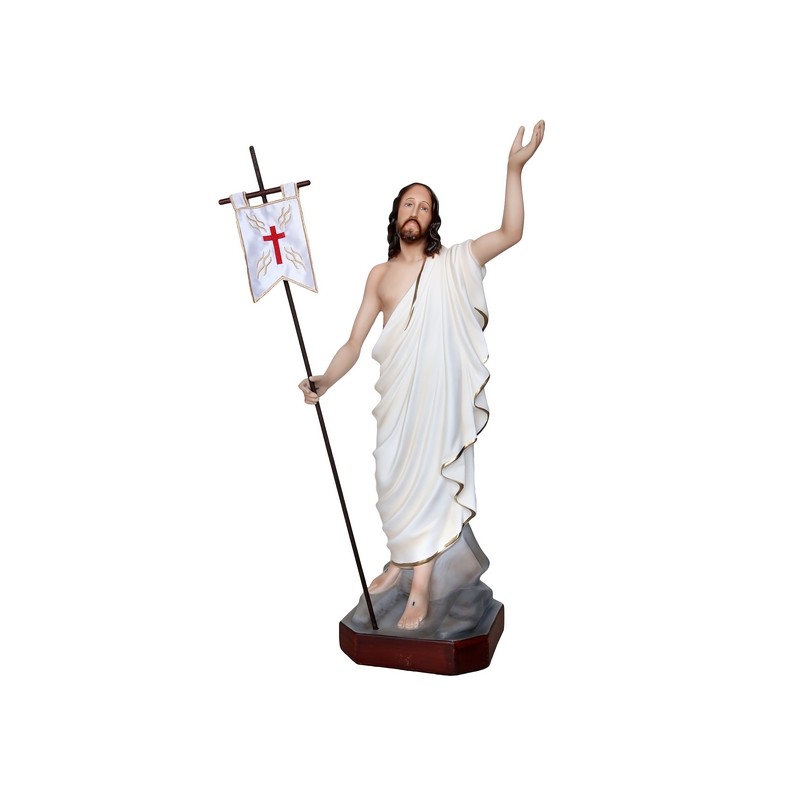Gesù Risorto in resina cm. 60