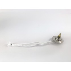 Gigler completo in metallo argentato ricambio per lampada A668