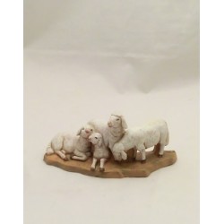 Gregge di pecore adatto a cm 12