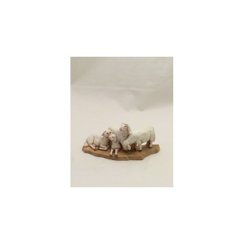 Gregge di pecore adatto a cm 12