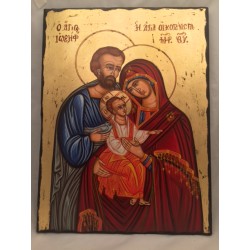 Icona greca dipinta Sacra...