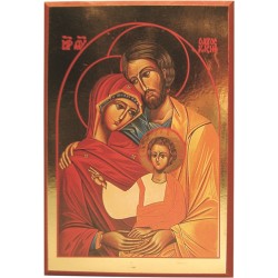 Icona liscia Sacra Famiglia