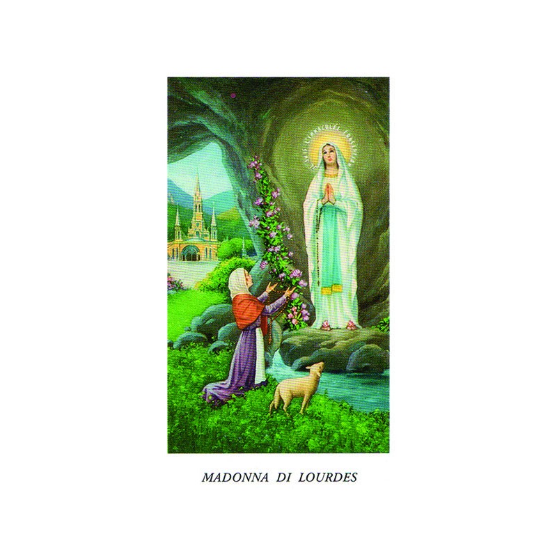 Immaginetta Madonna di Lourdes (100 pz)