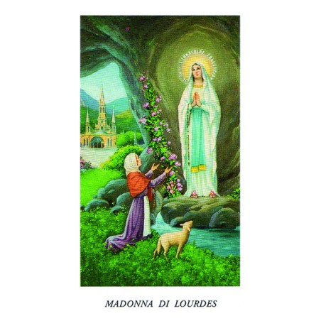 Immaginetta Madonna di Lourdes (100 pz)